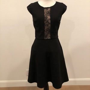 Betsey Johnson Lace Black Dress, Size 2